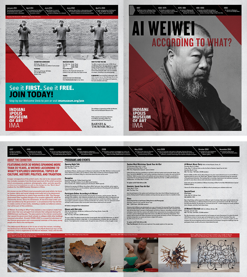 Ai Weiwei Brochure